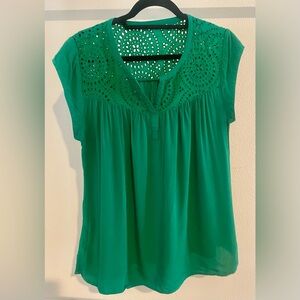 Green Women's Top